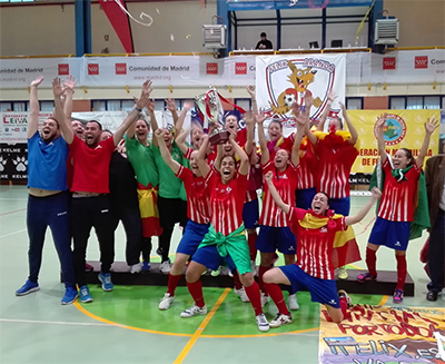 1st European Women Futsal Tournament Winners: Futsi Atlético Navalcarnero