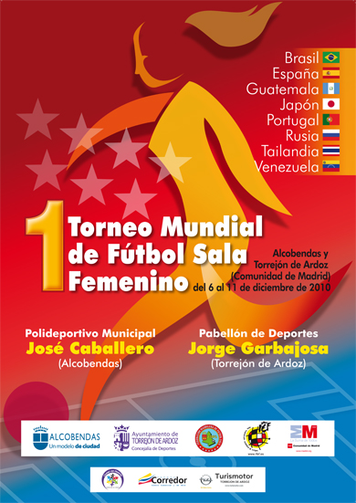 1st Women Futsal World Tournament - Spain 2010