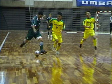 An image from the final match: Tokyo vs Shizuoka (Photo courtesy: Futsal Net)