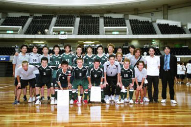 The winners: Tokyo selection! (Photo courtesy: Futsal Net)