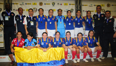 Colombia, a worthy opponent! (Photo courtesy: Cristiano Borges - CBFS)