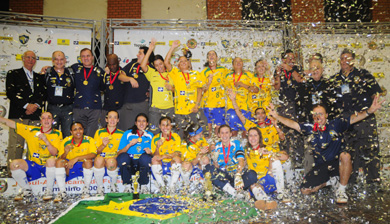 Canarinhas, one more title! (Photo courtesy: Cristiano Borges - CBFS)