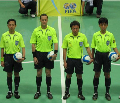 Match referees for Iraq vs Korea Republic (Photo courtesy: Fatih Kale)