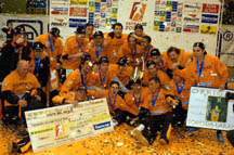 ACBF can celebrate: is the new Liga Futsal Winner! (Photo courtesy: Joo Pires)