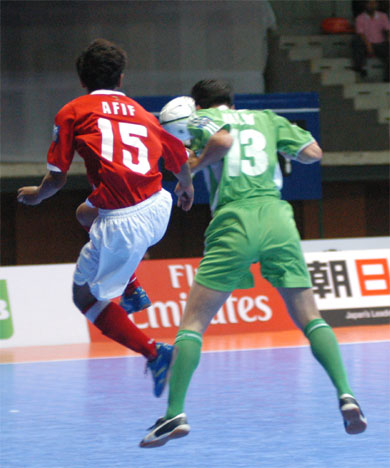 (Photo courtesy: Abdul Rahim - Tabloid Futsal Indonesia)