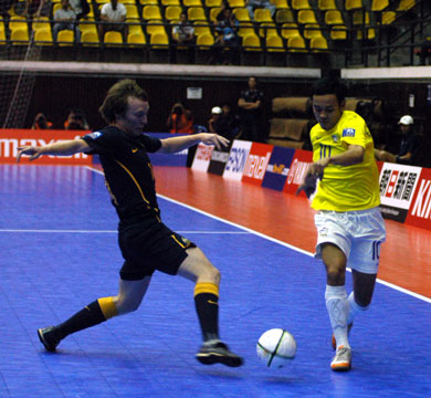 (Photo courtesy: Abdul Rahim - Tabloid Futsal Indonesia)