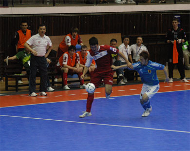 (Photo courtesy: Abdul Rahim - Tabloid Futsal Indonesia)