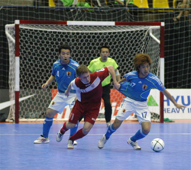 (Photo courtesy: Abdul Rahim - Tabloid Futsal Indonesia)