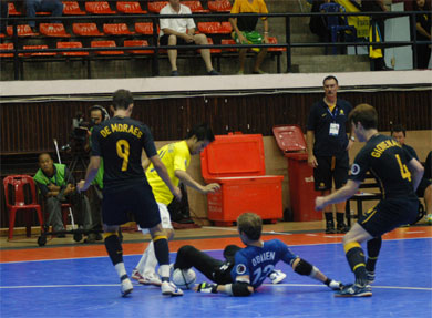 (Photo courtesy: Abdul Rahim - Tabloid Futsal Indonesia)