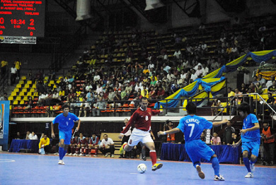 (Photo courtesy: Abdul Rahim - Tabloid Futsal Indonesia)