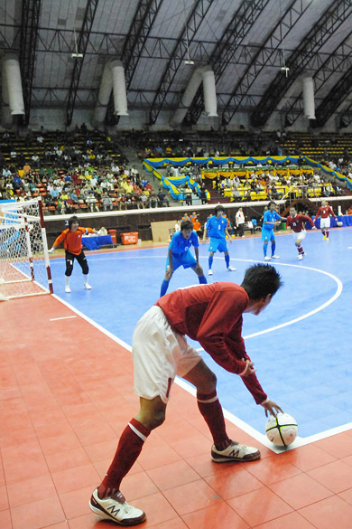 (Photo courtesy: Abdul Rahim - Tabloid Futsal Indonesia)
