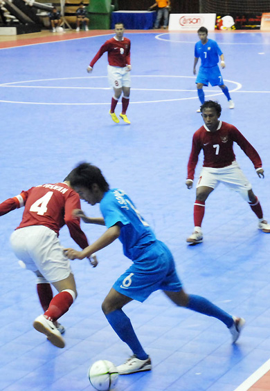 (Photo courtesy: Abdul Rahim - Tabloid Futsal Indonesia)