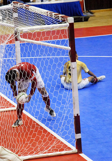 (Photo courtesy: Abdul Rahim - Tabloid Futsal Indonesia)