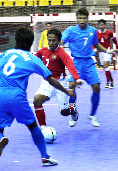 (Photo courtesy: Abdul Rahim - Tabloid Futsal Indonesia)