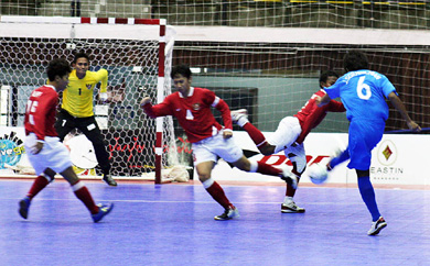 (Photo courtesy: Abdul Rahim - Tabloid Futsal Indonesia)