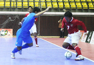 (Photo courtesy: Abdul Rahim - Tabloid Futsal Indonesia)