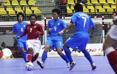 (Photo courtesy: Abdul Rahim - Tabloid Futsal Indonesia)