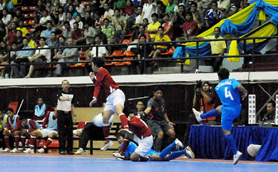 (Photo courtesy: Abdul Rahim - Tabloid Futsal Indonesia)
