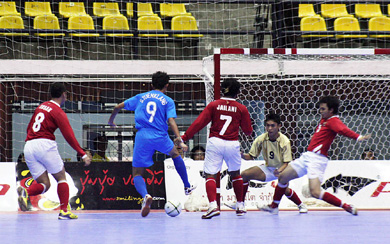 (Photo courtesy: Abdul Rahim - Tabloid Futsal Indonesia)