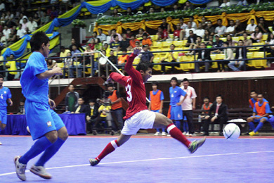 (Photo courtesy: Abdul Rahim - Tabloid Futsal Indonesia)