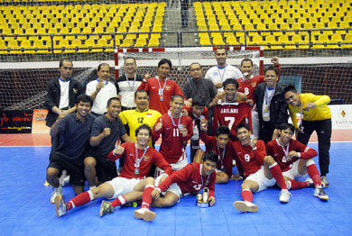 (Photo courtesy: Abdul Rahim - Tabloid Futsal Indonesia)