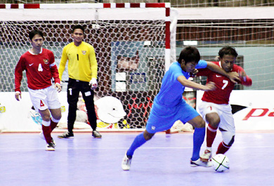 (Photo courtesy: Abdul Rahim - Tabloid Futsal Indonesia)