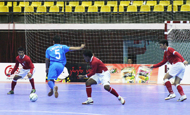 (Photo courtesy: Abdul Rahim - Tabloid Futsal Indonesia)