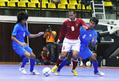 (Photo courtesy: Abdul Rahim - Tabloid Futsal Indonesia)