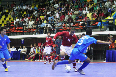 (Photo courtesy: Abdul Rahim - Tabloid Futsal Indonesia)