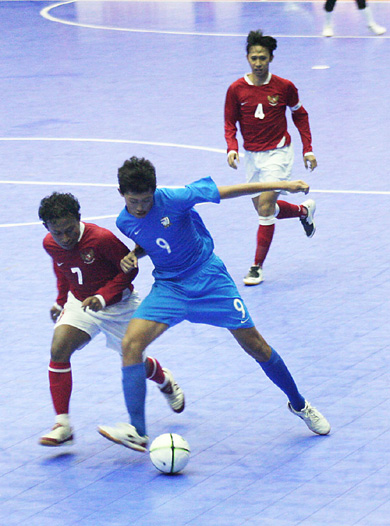 (Photo courtesy: Abdul Rahim - Tabloid Futsal Indonesia)