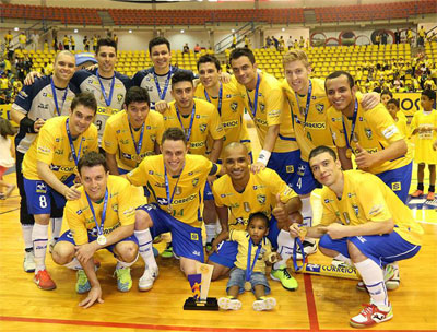 AGLA FUTSAL AWARDS 2013 - Best National Team of the World: Brazil (Photo courtesy: CBFS)