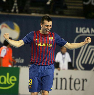 AGLA FUTSAL AWARDS 2013 - Best Player of the World: Sergio Lozano (Photo: Marca.com)