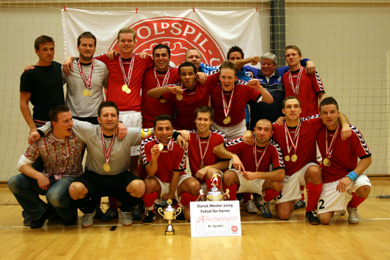 Albertslund IF, Danish Champion 08/09 (Photo courtesy: DBU)