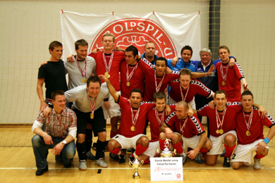 Albertslund IF, Danish Champion 08/09 (Photo courtesy: DBU)