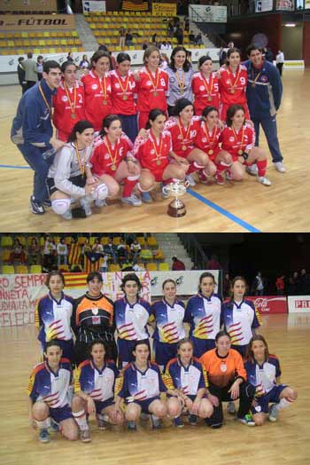Madrid and Catalunya teams