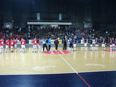 Fair play greetings before the match (Photo courtesy: FC Bamboo UAR)