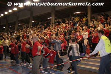 An image more of the impressive match attendance (Photo courtesy: JBMB Morlanwelz)