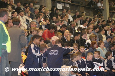 Nobody missed the match! (Photo courtesy: JBMB Morlanwelz)