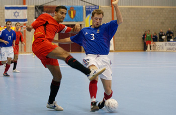 Belgium vs France (Photo http://www.ekfustalhasselt.be)