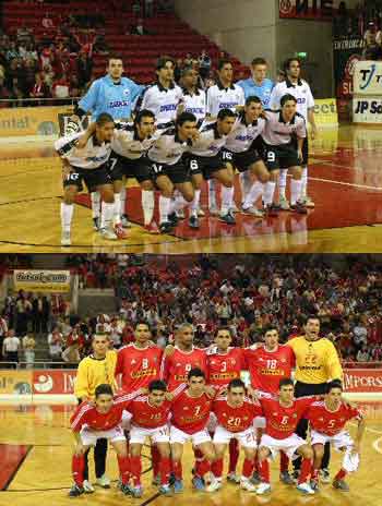 Action 21 and Benfica (Photo courtesy: www.italiacalcioa5.it )