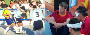 Brazil-Argentina and Spanish team (Photo courtesy FIFA.com)