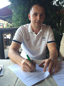 Bozovic signs for Macedonian Champions ...