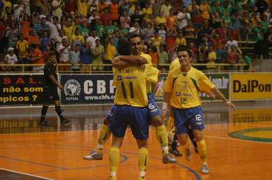 Brazilian party! Simi, Tatu and Falco can celebrate (Photo CBFS)
