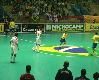 Andrey, Dionizio and Falco vs Banic and Despotovic (Photo courtesy: Mateus Comberlato)