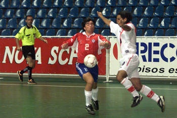 Noco (Chile, n 2) against Diego (Per) - Photo courtesy: LC Moreira