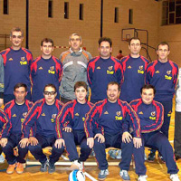 Chispas represented Spain in Bosnia (Photo courtesy: Diario Deportivo Ol)