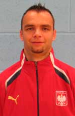 Tomasz Aftanski is one of the youngest coaches leading a national team (Photo courtesy: Polish FA)
