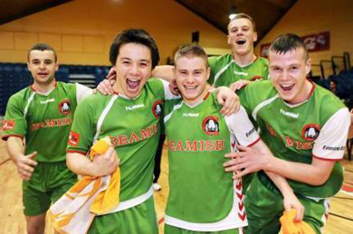 Cork City, Irish Futsal Champions 2008/2009! (Photo courtesy: FAI)