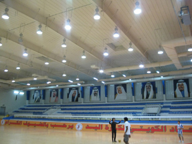 The home pitch of kuwaiti club Al Salmiya (Photo courtesy: Beto Coronel)