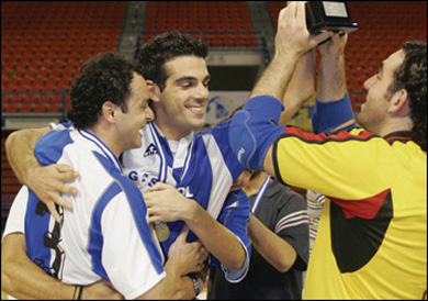 Cypriot Cup Final 2006/2007: Ararat - G.C School 2-3 (Photo courtesy: G.C. School Web Site)